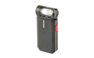 Rugged portable power bank with built-in flashlight