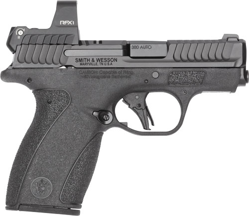 Smith & Wesson .380 Auto pistol with optic