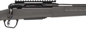 Modern bolt-action rifle with scope rail and suppressor