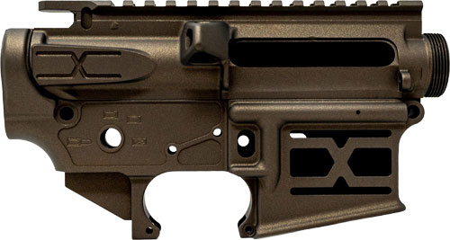 Bronze AR-15 upper and lower receiver set