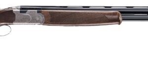 Double-barrel shotgun with wooden stock