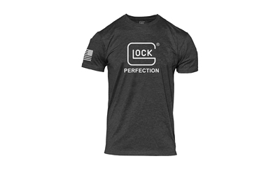 Dark gray Glock Perfection logo T-shirt
