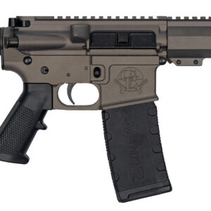 Compact AR-style firearm with detachable magazine