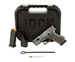Glock handgun with case and accessories