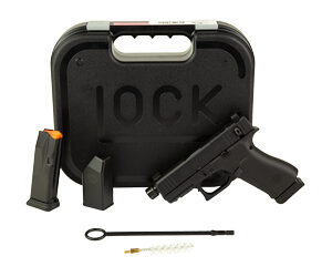 Glock handgun with case and accessories