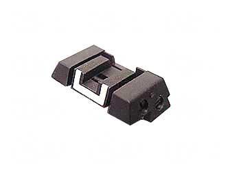 Small metal and plastic connector component