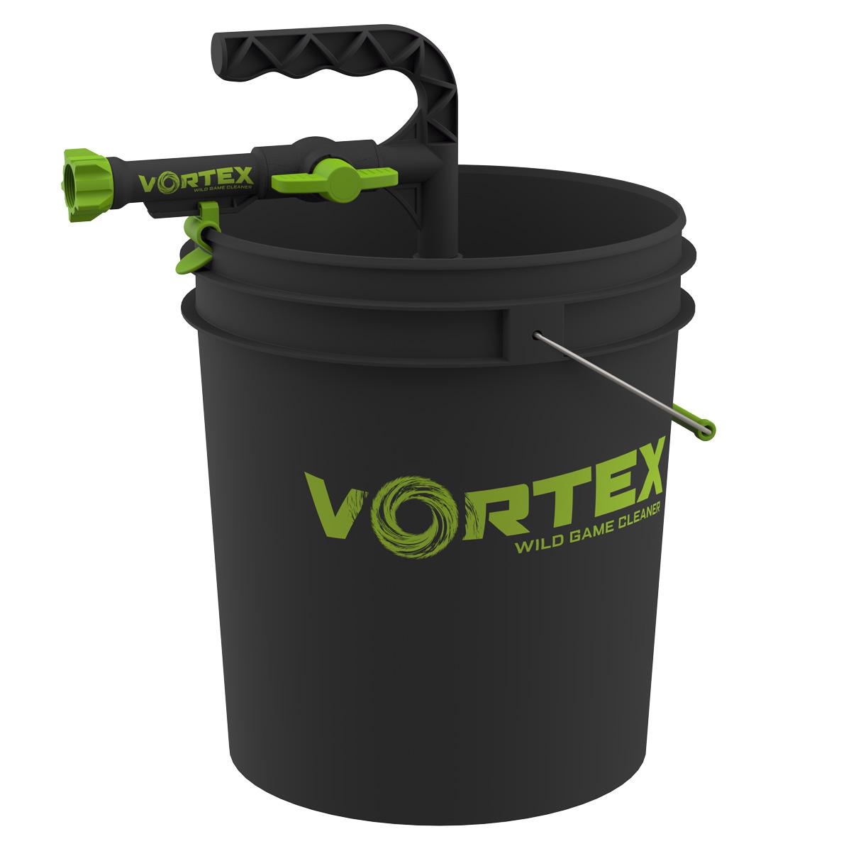 VORTEX wild game cleaner bucket with sprayer