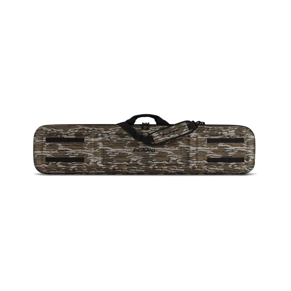 Camouflage soft rifle case with shoulder strap