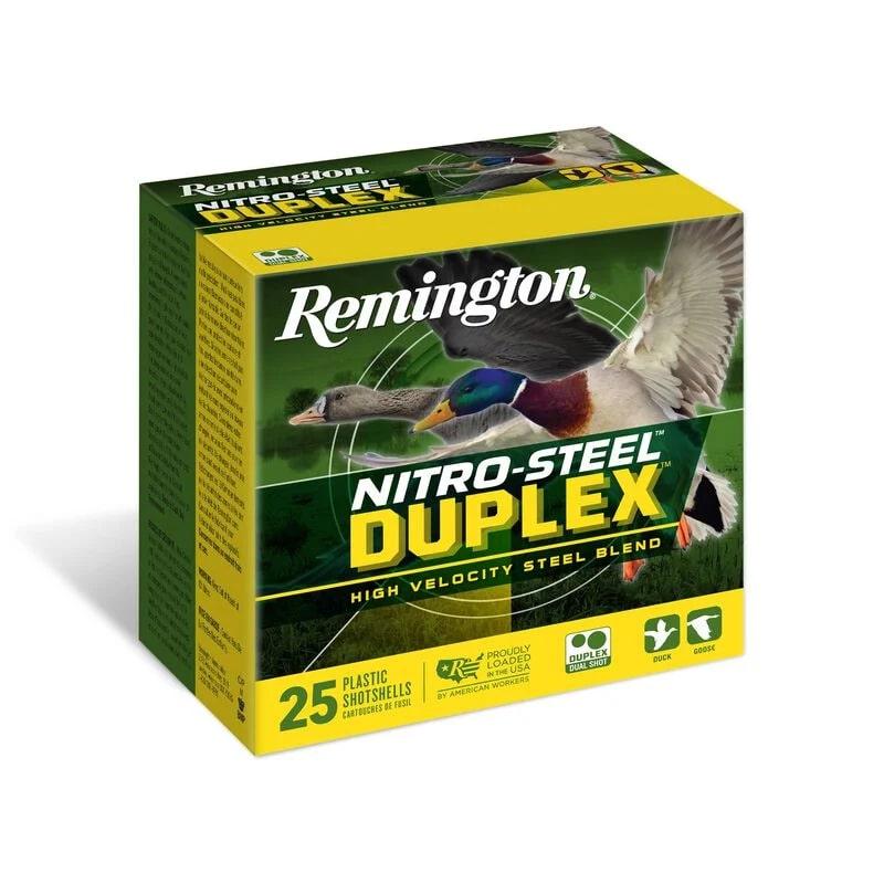 Box of Remington Nitro-Steel Duplex shotgun shells
