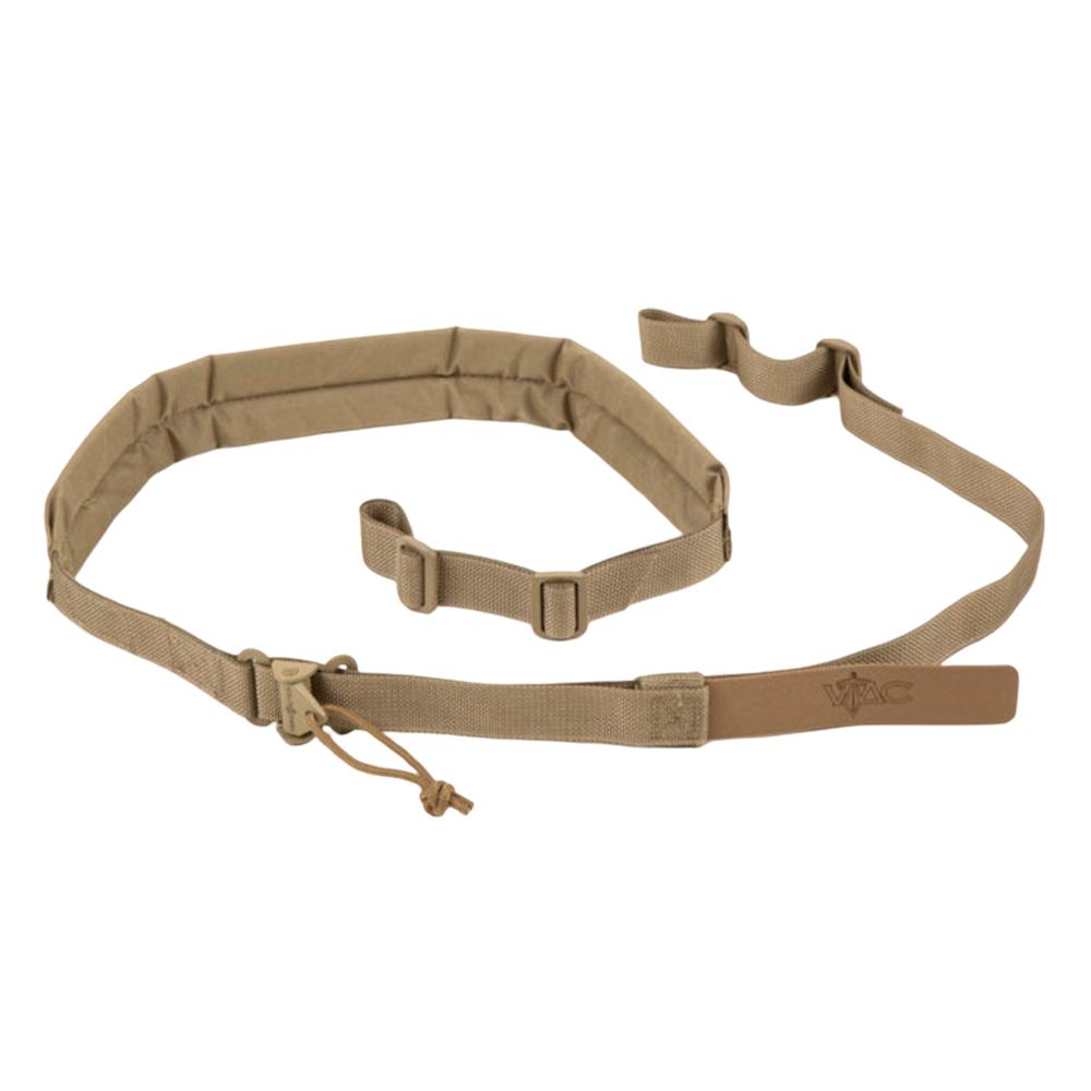 Tan adjustable padded tactical rifle sling