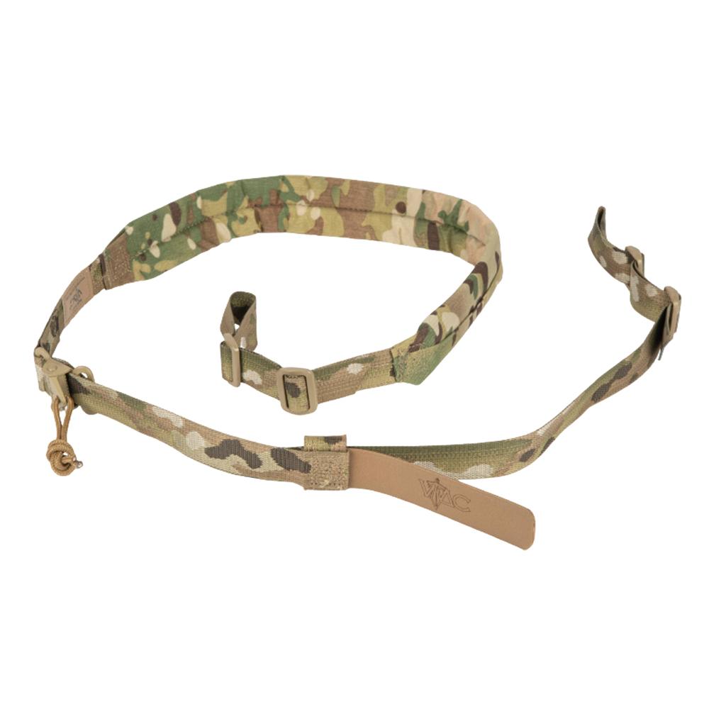 Camouflage tactical rifle sling with adjustable straps