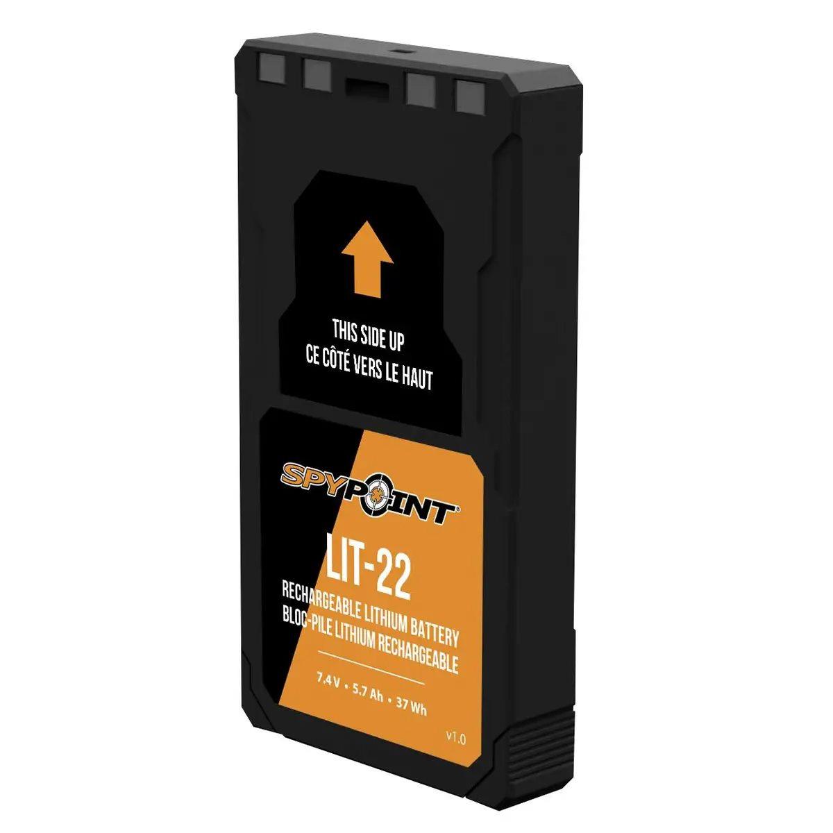 SPYPOINT LIT-22 rechargeable lithium battery pack