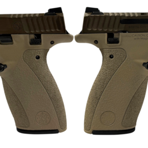 Smith & Wesson Bodyguard 2.0 handgun, tan frame