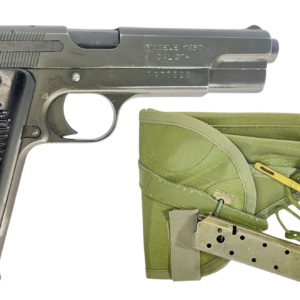 Model 1950 9mm pistol with holster and accessories
