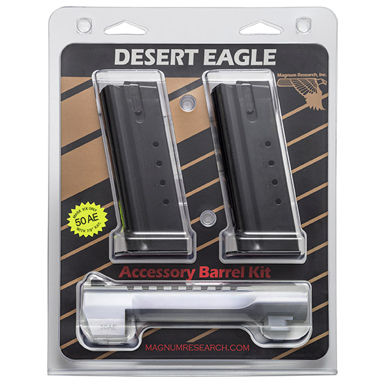 Desert Eagle .50 AE barrel and magazines kit