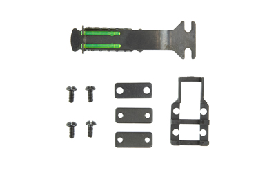 Wall mounting hardware kit with level and screws