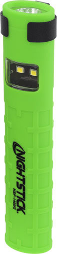 Green Nightstick rechargeable LED flashlight