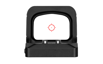 Red dot sight optic with illuminated reticle