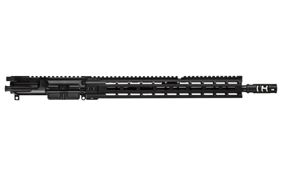 Black modern rifle upper with long handguard