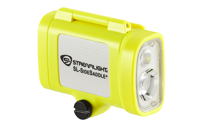 Yellow Streamlight SL-SideSaddle compact LED flashlight