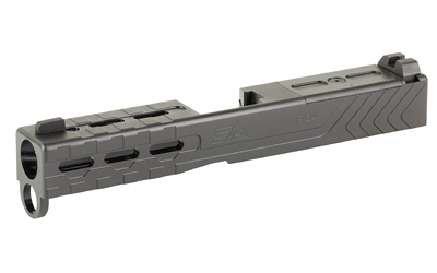 Ported pistol slide and barrel assembly