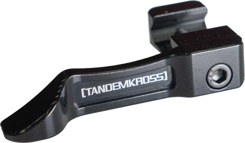 Black TANDEMKROSS metal firearm charging handle