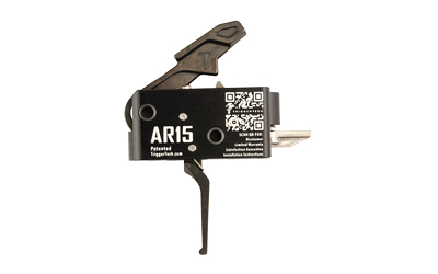 AR-15 trigger assembly with QR code label