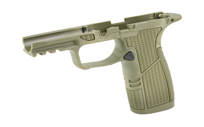 Olive green polymer pistol frame
