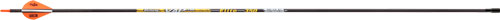 Fishing rod with orange fish-shaped lure