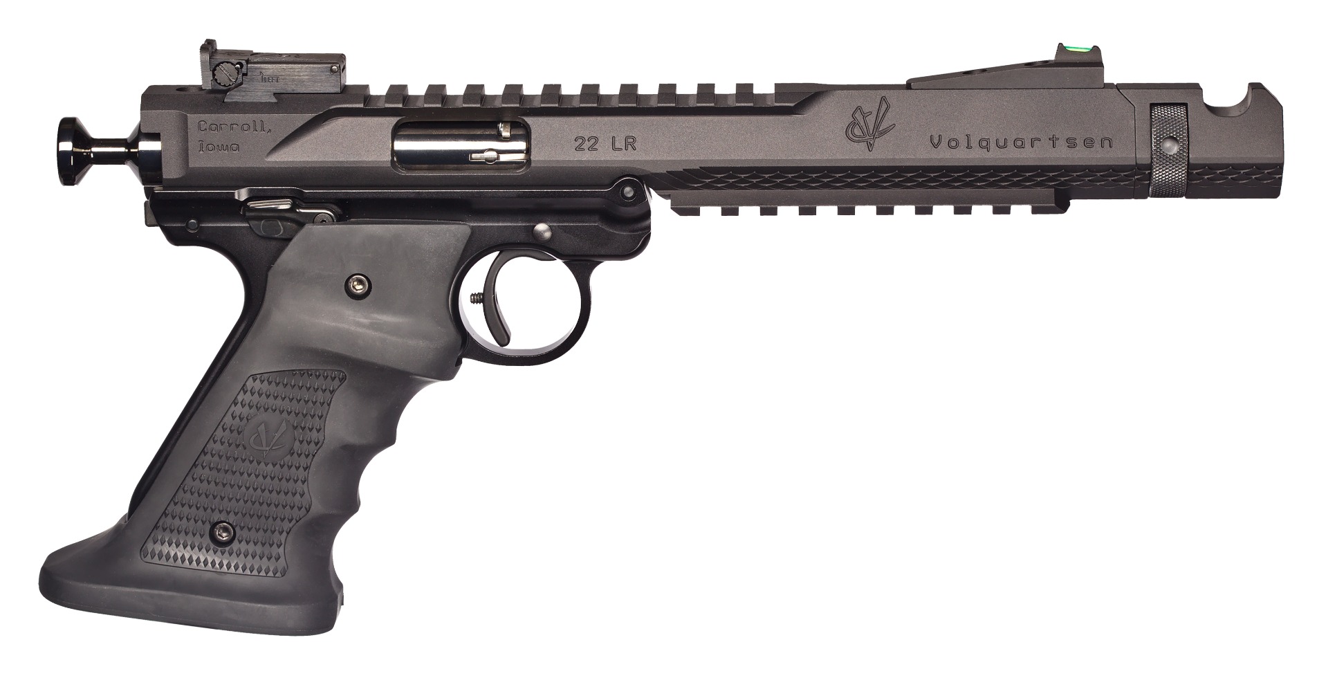 Volquartsen .22 LR target pistol side view