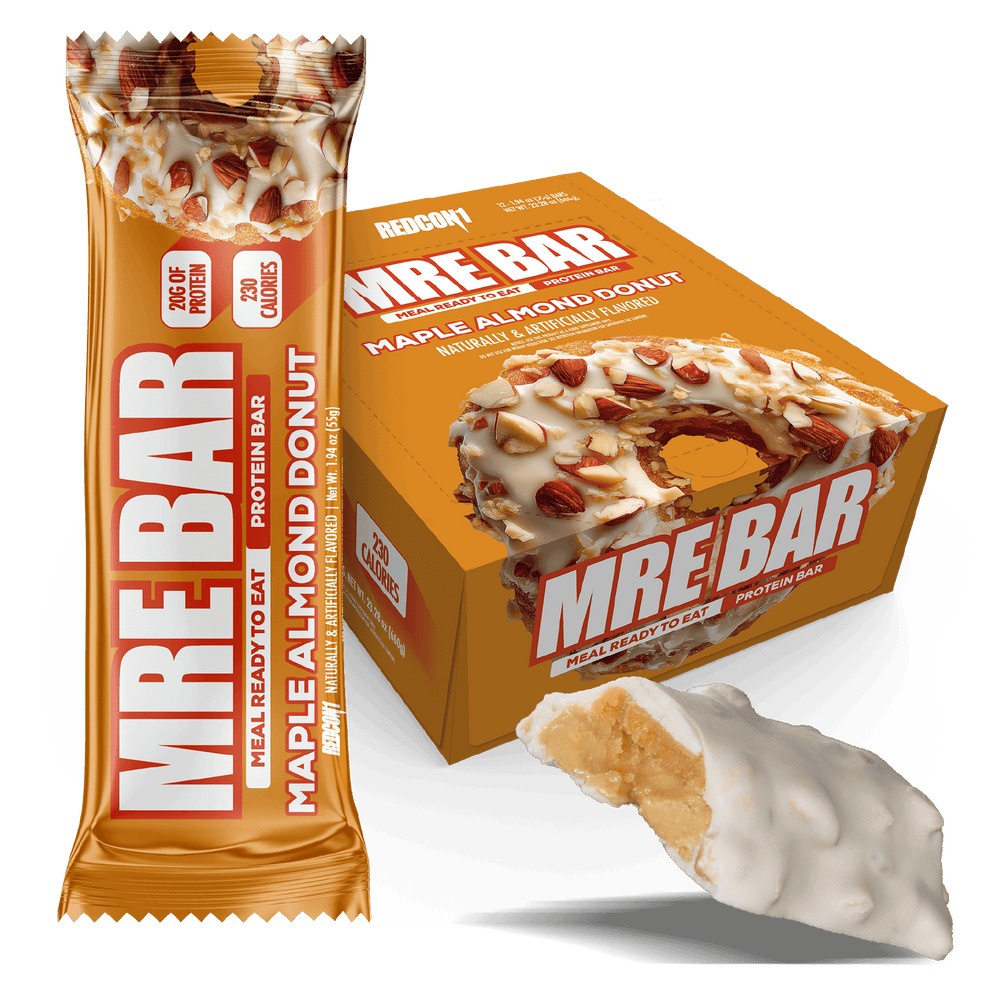 MRE Bar Maple Almond Donut protein bar