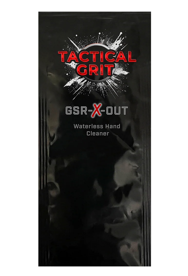 Tactical Grit GSR-X-Out waterless hand cleaner packet