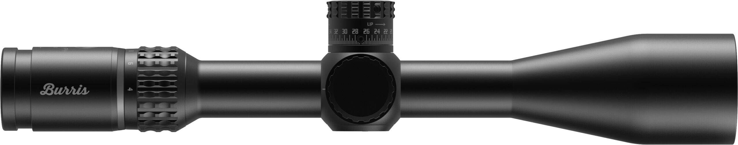 Burris rifle scope with adjustment turrets