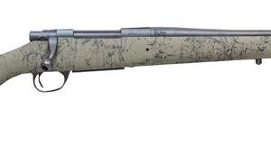 Bolt-action rifle with camouflage stock