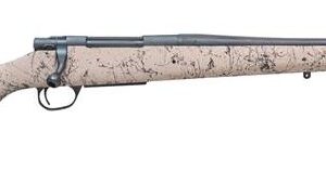 Bolt-action rifle with camouflage stock
