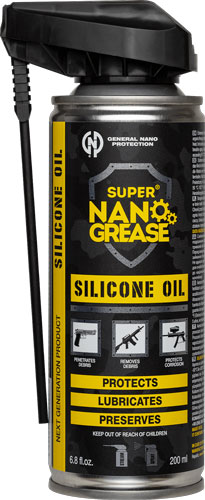 Silicone oil nano grease spray can