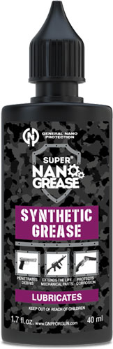 Super Nano Grease synthetic lubricant bottle