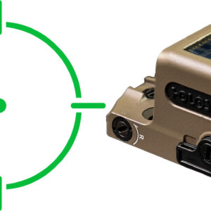 Green reticle and Holosun red dot sight