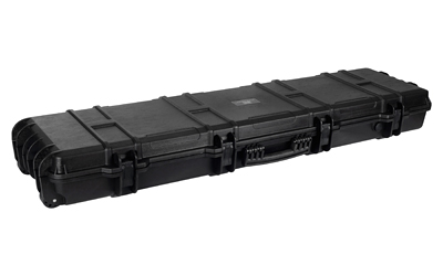 Long black hard equipment storage case