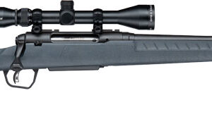Bolt-action rifle with mounted scope