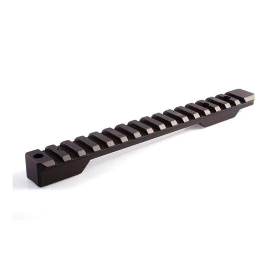 Black metal Picatinny rail mount