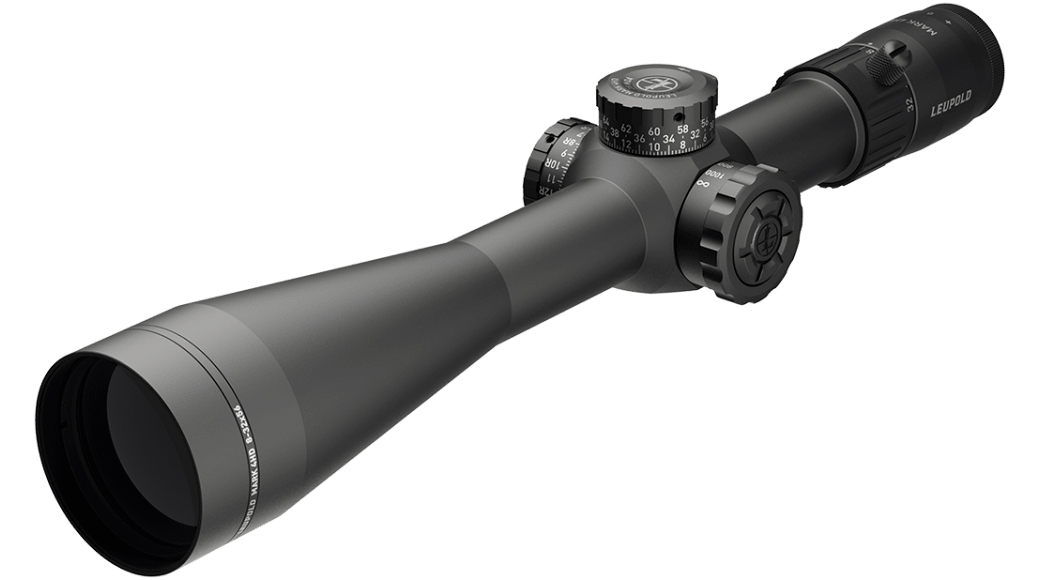 Leupold rifle scope with adjustment turrets