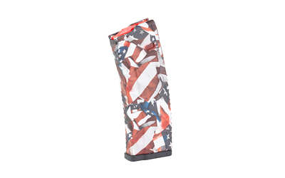 Rifle magazine with American flag camouflage design