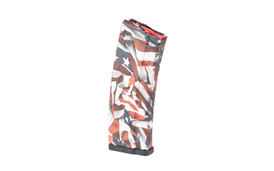 Abstract camouflage patterned tall soft case bag