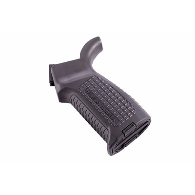 Black textured rifle pistol grip component
