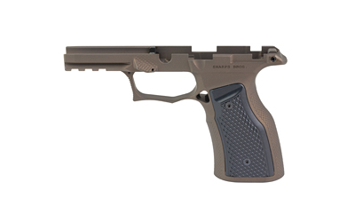 Semi-automatic pistol frame without slide
