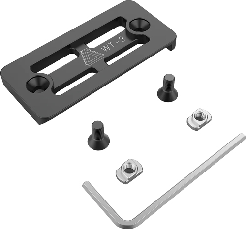 WT-3 metal mounting plate with screws and wrench
