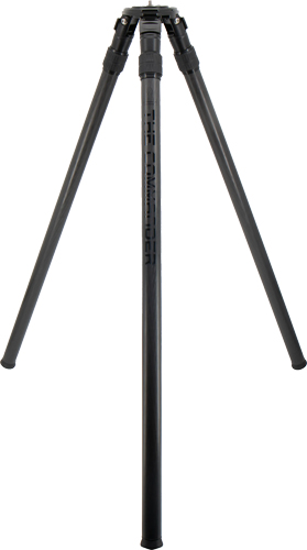 Black carbon fiber camera tripod stand