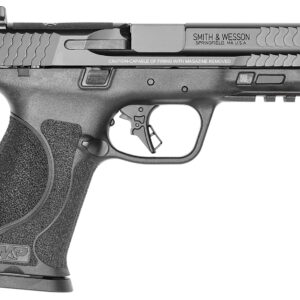 Side view of black Smith & Wesson M&P pistol