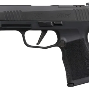 Black SIG Sauer P365 pistol side profile